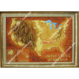 Карта США П151